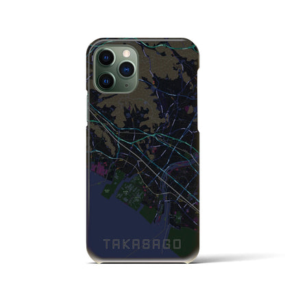 【高砂（兵庫県）】地図柄iPhoneケース（バックカバータイプ）