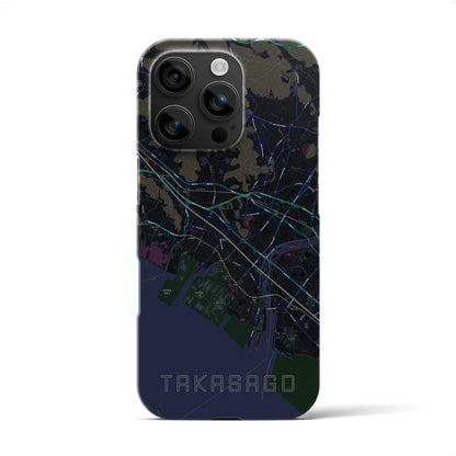 【高砂（兵庫県）】地図柄iPhoneケース（バックカバータイプ）