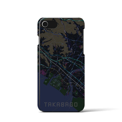 【高砂（兵庫県）】地図柄iPhoneケース（バックカバータイプ）