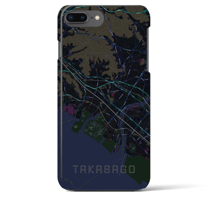 【高砂（兵庫県）】地図柄iPhoneケース（バックカバータイプ）