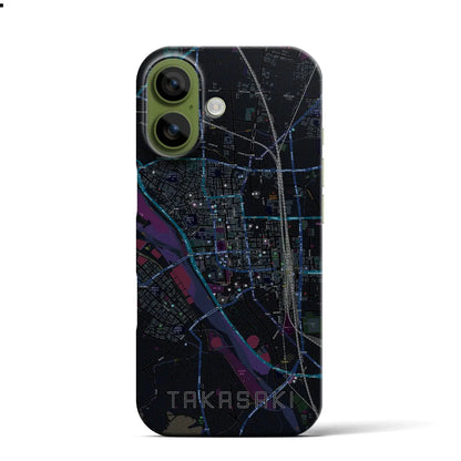 【高崎（群馬県）】地図柄iPhoneケース（バックカバータイプ）