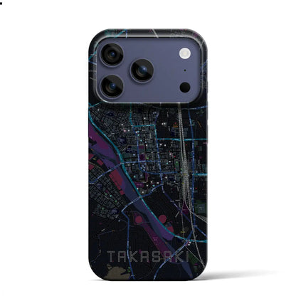 【高崎（群馬県）】地図柄iPhoneケース（バックカバータイプ）