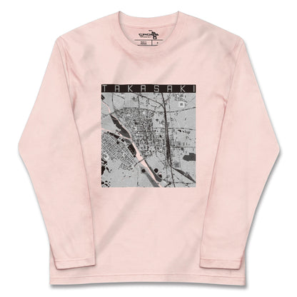 【高崎（群馬県）】地図柄ロングスリーブTシャツ