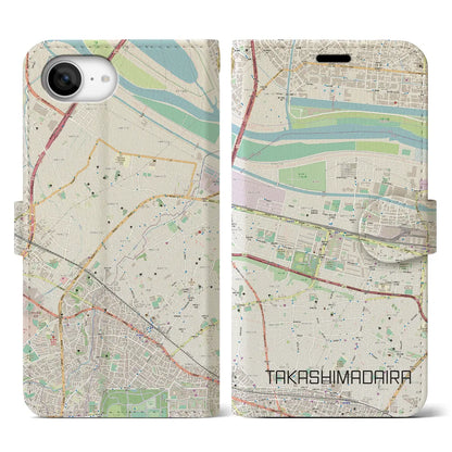 【高島平（東京都）】地図柄iPhoneケース（手帳タイプ）