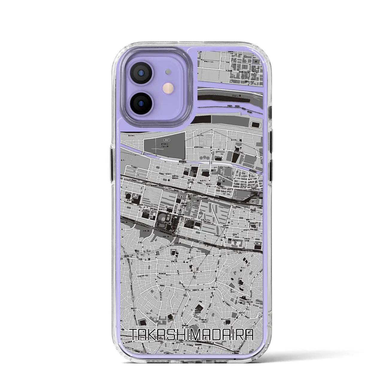 【高島平（東京都）】地図柄iPhoneケース（MagSafeタイプ）