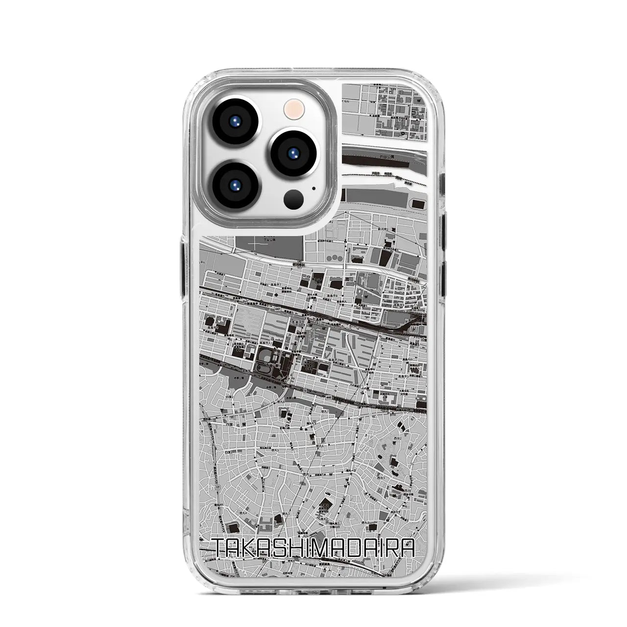 【高島平（東京都）】地図柄iPhoneケース（MagSafeタイプ）