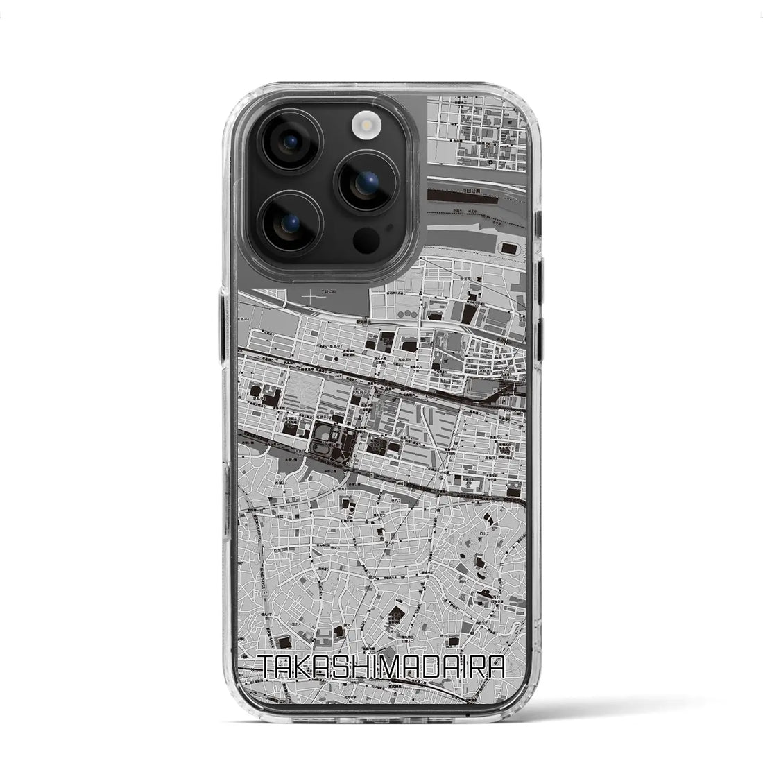 【高島平（東京都）】地図柄iPhoneケース（MagSafeタイプ）