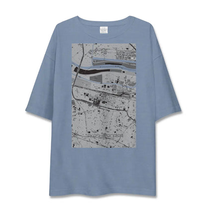 【高島平（東京都）】地図柄ビッグシルエットTシャツ