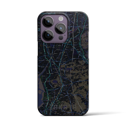 【高田（福岡県）】地図柄iPhoneケース（バックカバータイプ）