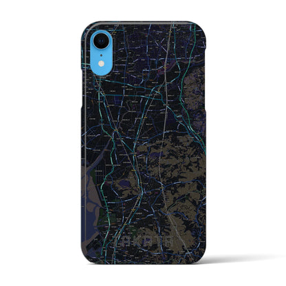 【高田（福岡県）】地図柄iPhoneケース（バックカバータイプ）