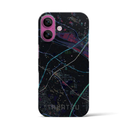 【高津（神奈川県）】地図柄iPhoneケース（バックカバータイプ）