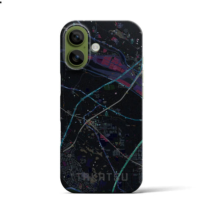 【高津（神奈川県）】地図柄iPhoneケース（バックカバータイプ）