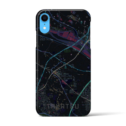 【高津（神奈川県）】地図柄iPhoneケース（バックカバータイプ）