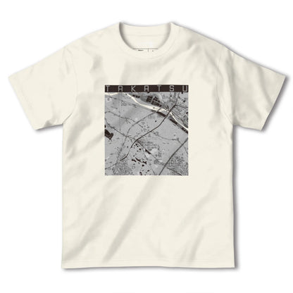 【高津（神奈川県）】地図柄ヘビーウェイトTシャツ