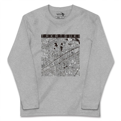 【高槻（大阪府）】地図柄ロングスリーブTシャツ