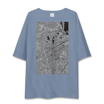 【高槻（大阪府）】地図柄ビッグシルエットTシャツ