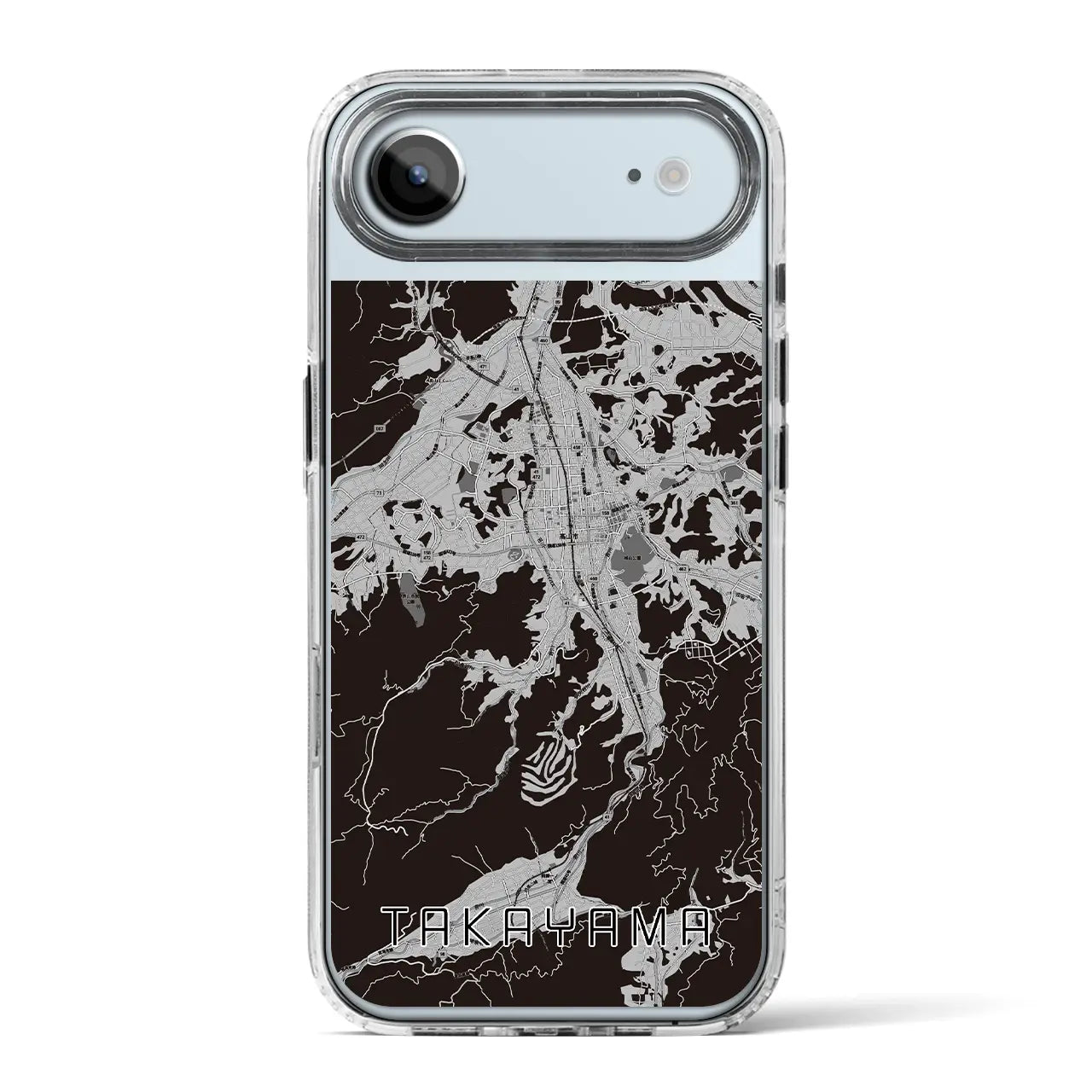 【高山（岐阜県）】地図柄iPhoneケース（MagSafeタイプ）