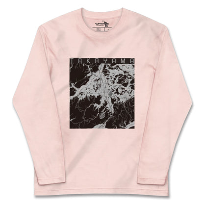 【高山（岐阜県）】地図柄ロングスリーブTシャツ