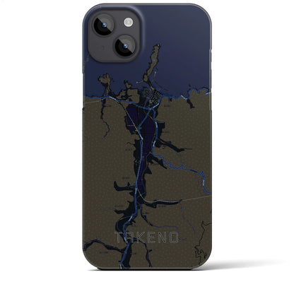 【竹野（兵庫県）】地図柄iPhoneケース（バックカバータイプ）