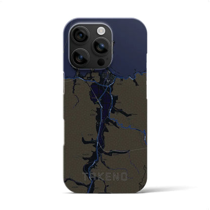 【竹野（兵庫県）】地図柄iPhoneケース（バックカバータイプ）