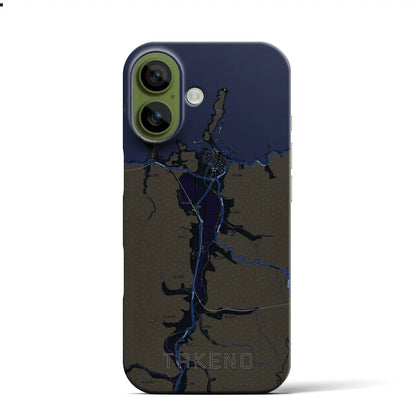 【竹野（兵庫県）】地図柄iPhoneケース（バックカバータイプ）