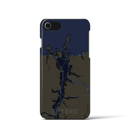 【竹野（兵庫県）】地図柄iPhoneケース（バックカバータイプ）