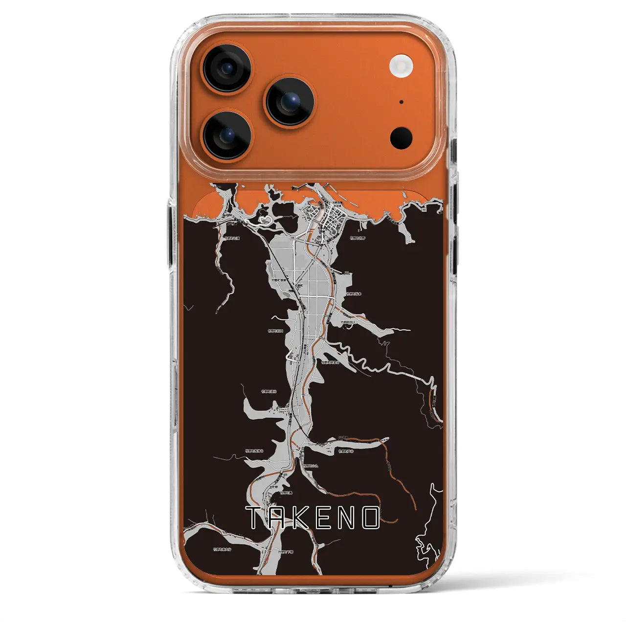 【竹野（兵庫県）】地図柄iPhoneケース（MagSafeタイプ）