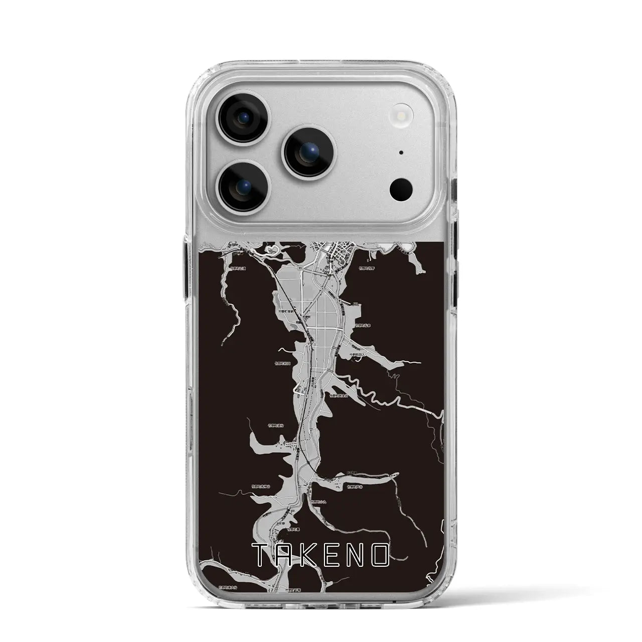 【竹野（兵庫県）】地図柄iPhoneケース（MagSafeタイプ）