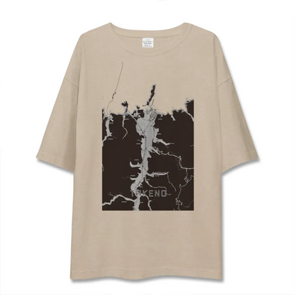 【竹野（兵庫県）】地図柄ビッグシルエットTシャツ