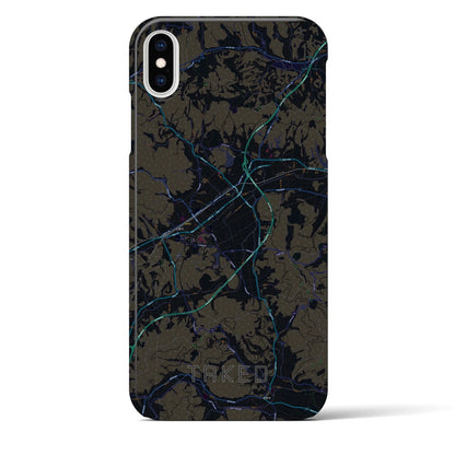 【武雄（佐賀県）】地図柄iPhoneケース（バックカバータイプ）