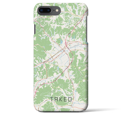 【武雄（佐賀県）】地図柄iPhoneケース（バックカバータイプ）