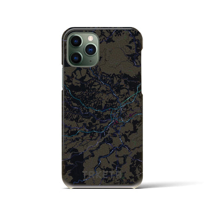 【竹田（大分県）】地図柄iPhoneケース（バックカバータイプ）