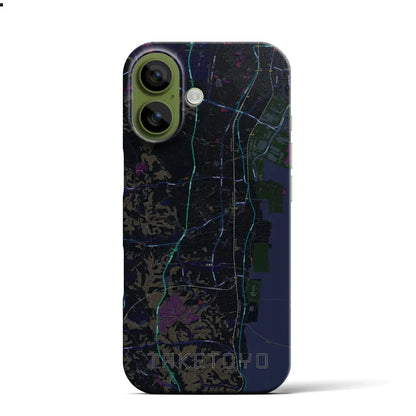 【武豊（愛知県）】地図柄iPhoneケース（バックカバータイプ）