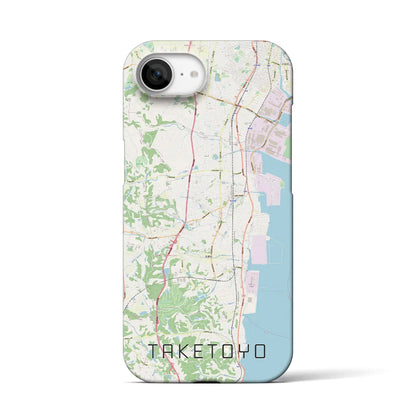 【武豊（愛知県）】地図柄iPhoneケース（バックカバータイプ）