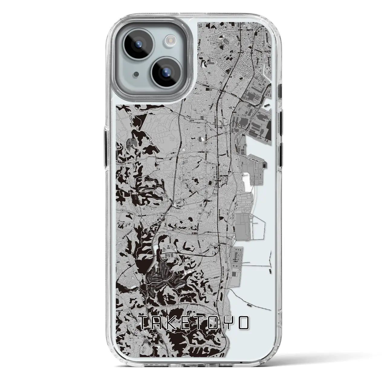 【武豊（愛知県）】地図柄iPhoneケース（MagSafeタイプ）