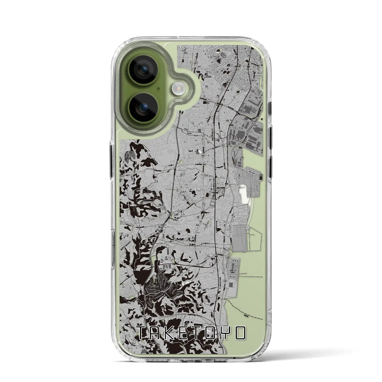 【武豊（愛知県）】地図柄iPhoneケース（MagSafeタイプ）