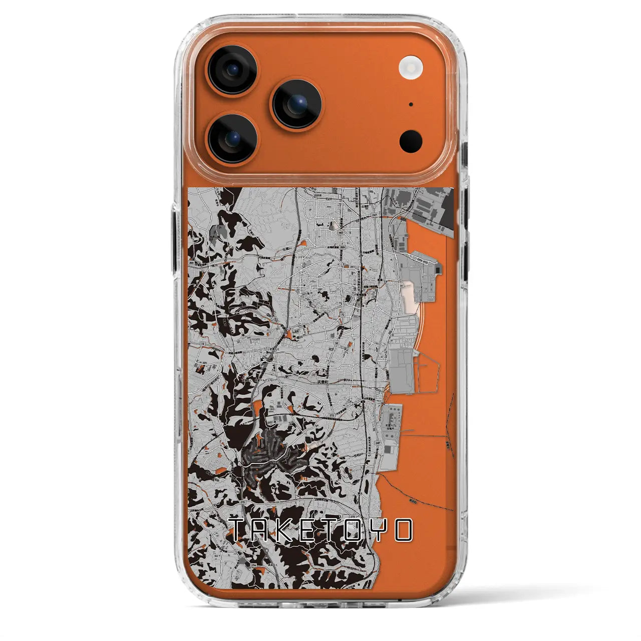 【武豊（愛知県）】地図柄iPhoneケース（MagSafeタイプ）