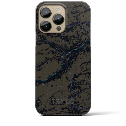 【田子（青森県）】地図柄iPhoneケース（バックカバータイプ）