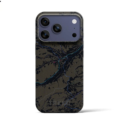 【田子（青森県）】地図柄iPhoneケース（バックカバータイプ）