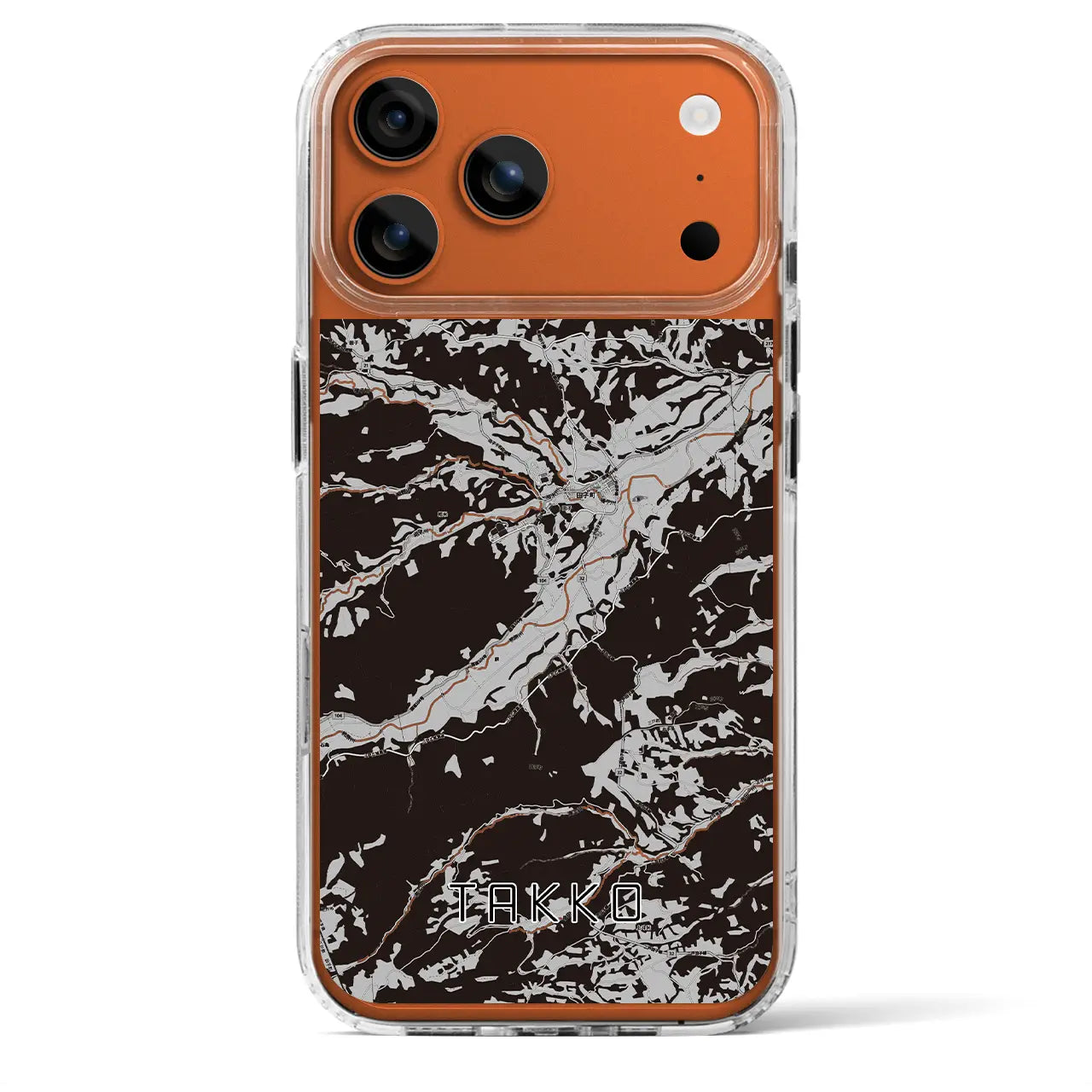 【田子（青森県）】地図柄iPhoneケース（MagSafeタイプ）