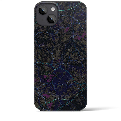 【多古（千葉県）】地図柄iPhoneケース（バックカバータイプ）