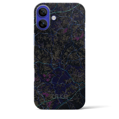 【多古（千葉県）】地図柄iPhoneケース（バックカバータイプ）