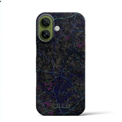 【多古（千葉県）】地図柄iPhoneケース（バックカバータイプ）