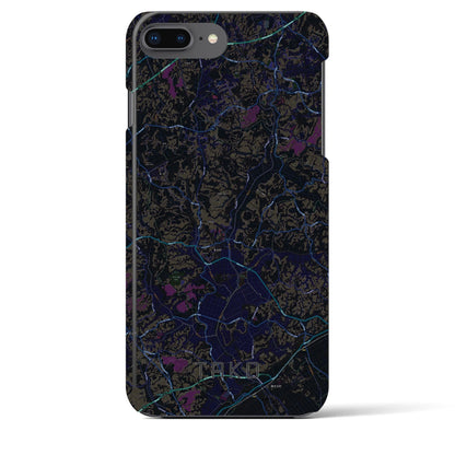 【多古（千葉県）】地図柄iPhoneケース（バックカバータイプ）