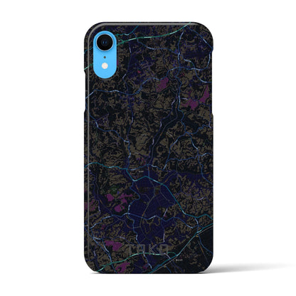 【多古（千葉県）】地図柄iPhoneケース（バックカバータイプ）