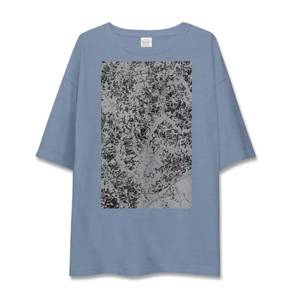 【多古（千葉県）】地図柄ビッグシルエットTシャツ