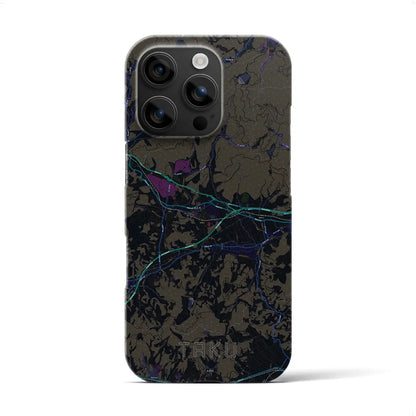 【多久（佐賀県）】地図柄iPhoneケース（バックカバータイプ）