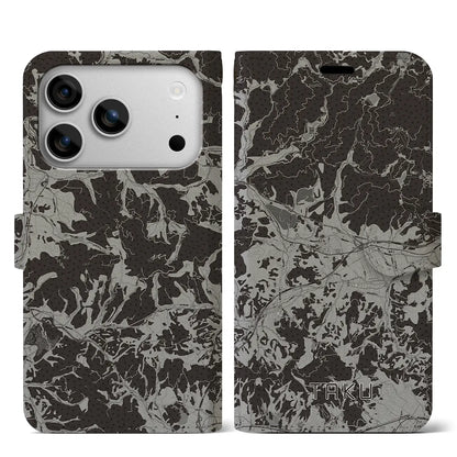 【多久（佐賀県）】地図柄iPhoneケース（手帳タイプ）