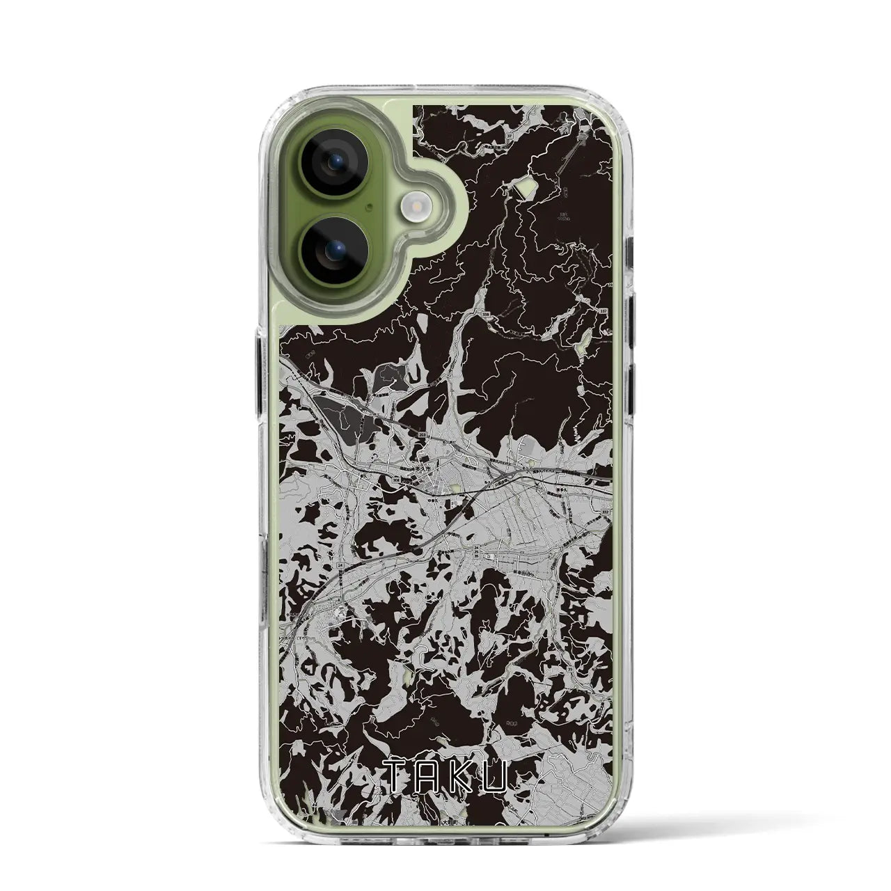 【多久（佐賀県）】地図柄iPhoneケース（MagSafeタイプ）