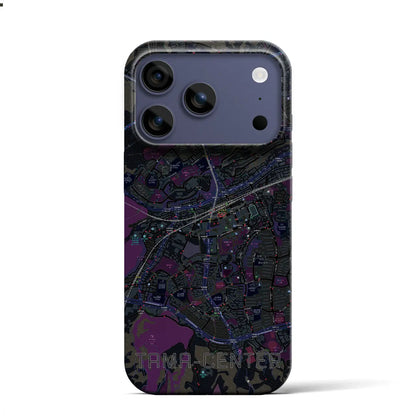 【多摩センター（東京都）】地図柄iPhoneケース（バックカバータイプ）